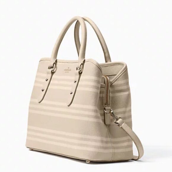 kate spade Larchmont Avenue Fabric Stripe Evangelie - Picture 8 of 9